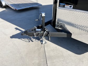 New 2025 H&H 8.5x16 +2’V TALL 7’ Enclosed Rear Ramp Car Hauler Cargo Trailer