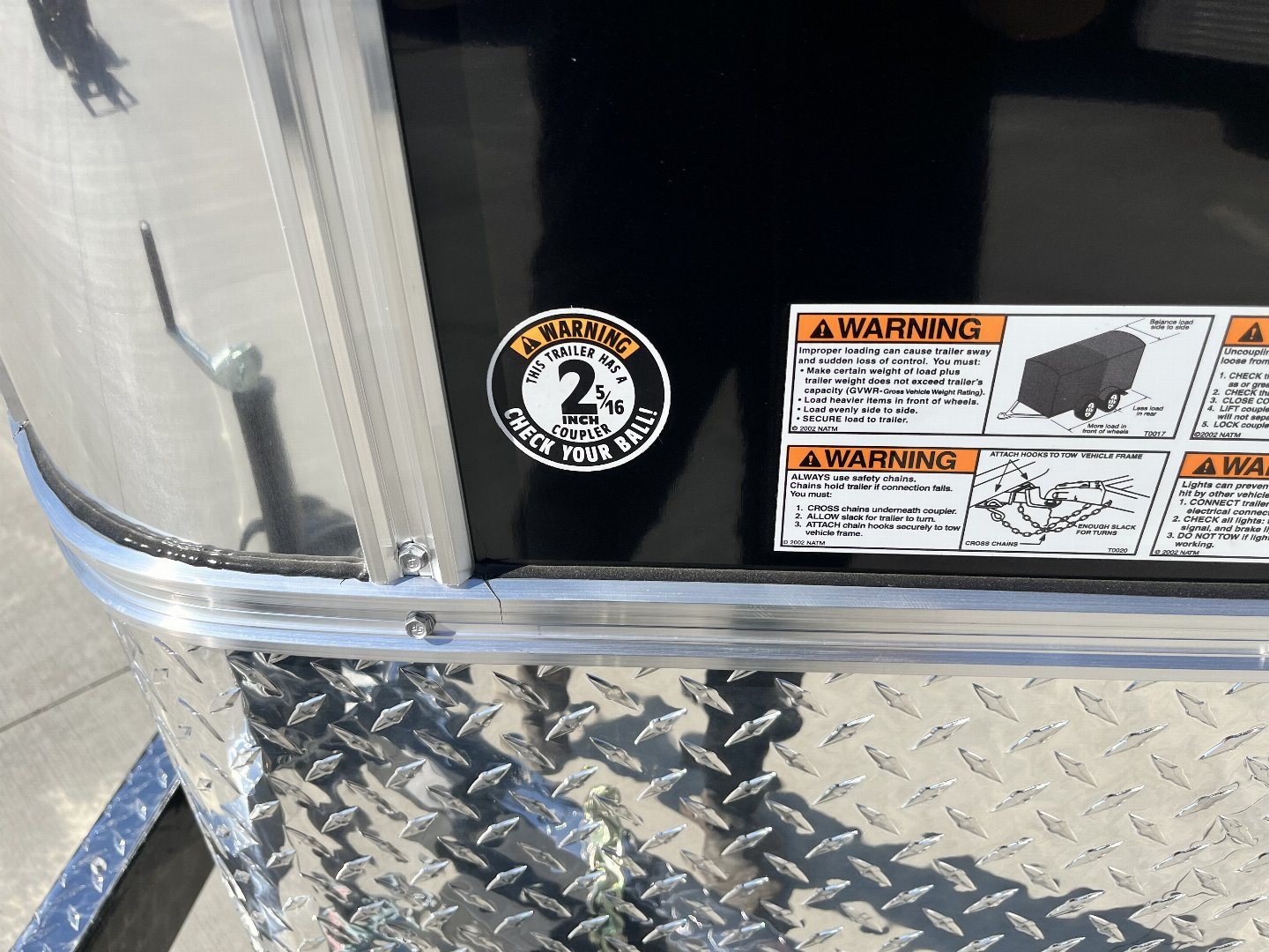 New 2025 R&M MANUFACTURING 7x12+2V Cargo / Enclosed Trailer