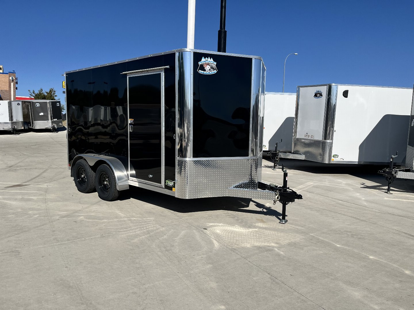 New 2025 R&M MANUFACTURING 7x12+2V Cargo / Enclosed Trailer
