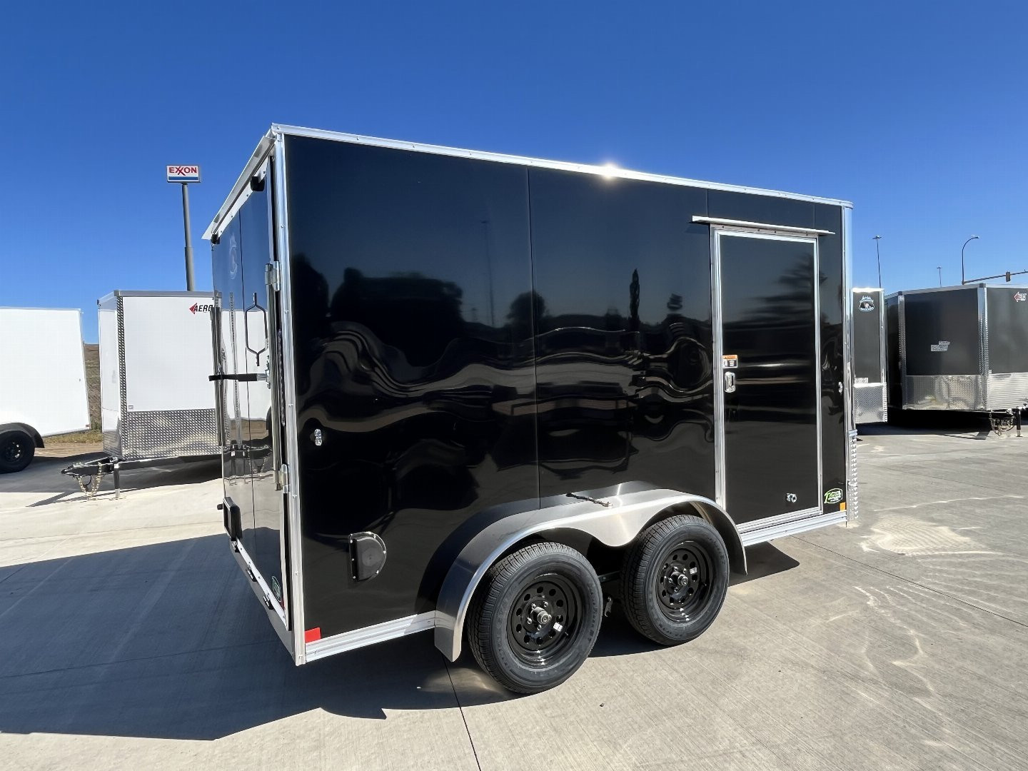 New 2025 R&M MANUFACTURING 7x12+2V Cargo / Enclosed Trailer