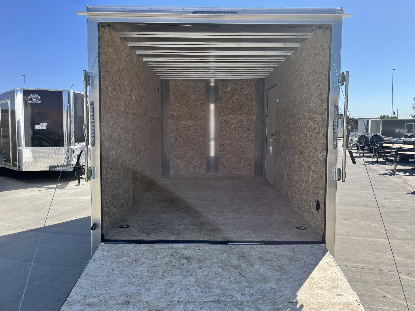 New 2025 R&M MANUFACTURING 7x12+2V Cargo / Enclosed Trailer