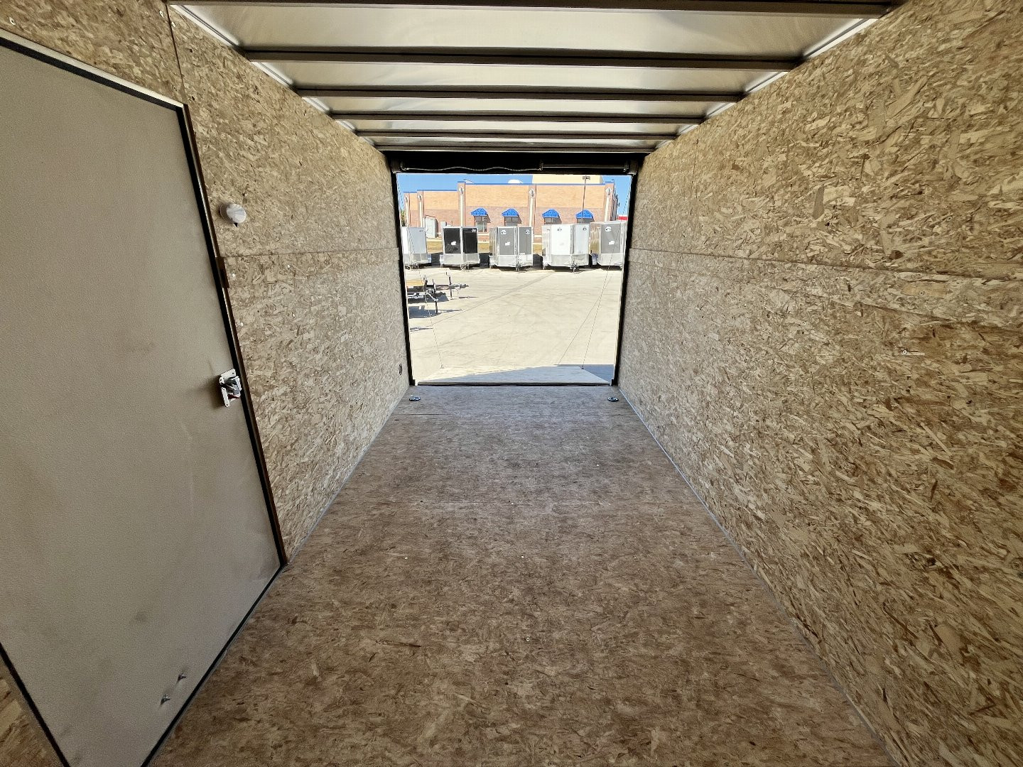 New 2025 R&M MANUFACTURING 7x12+2V Cargo / Enclosed Trailer