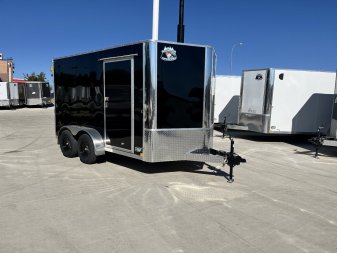 New 2025 R&M MANUFACTURING 7x12+2V Cargo / Enclosed Trailer