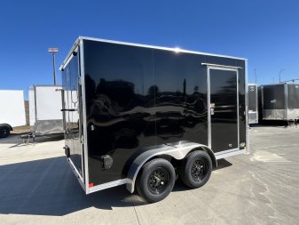 New 2025 R&M MANUFACTURING 7x12+2V Cargo / Enclosed Trailer