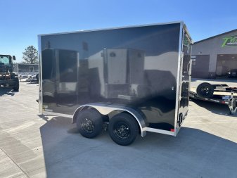 New 2025 R&M MANUFACTURING 7x12+2V Cargo / Enclosed Trailer