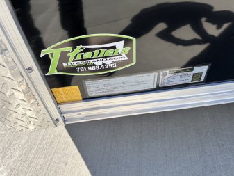 New 2025 R&M MANUFACTURING 7x12+2V Cargo / Enclosed Trailer