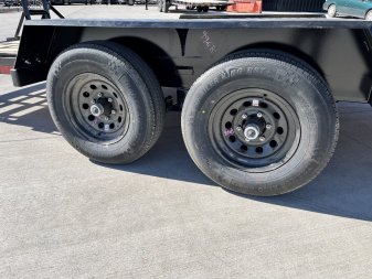 New 2025 Southland 22’=20 flat +2ft dovetail Flatbed 2-5200lb axles =10K  Trailer with Fold Up Ramps