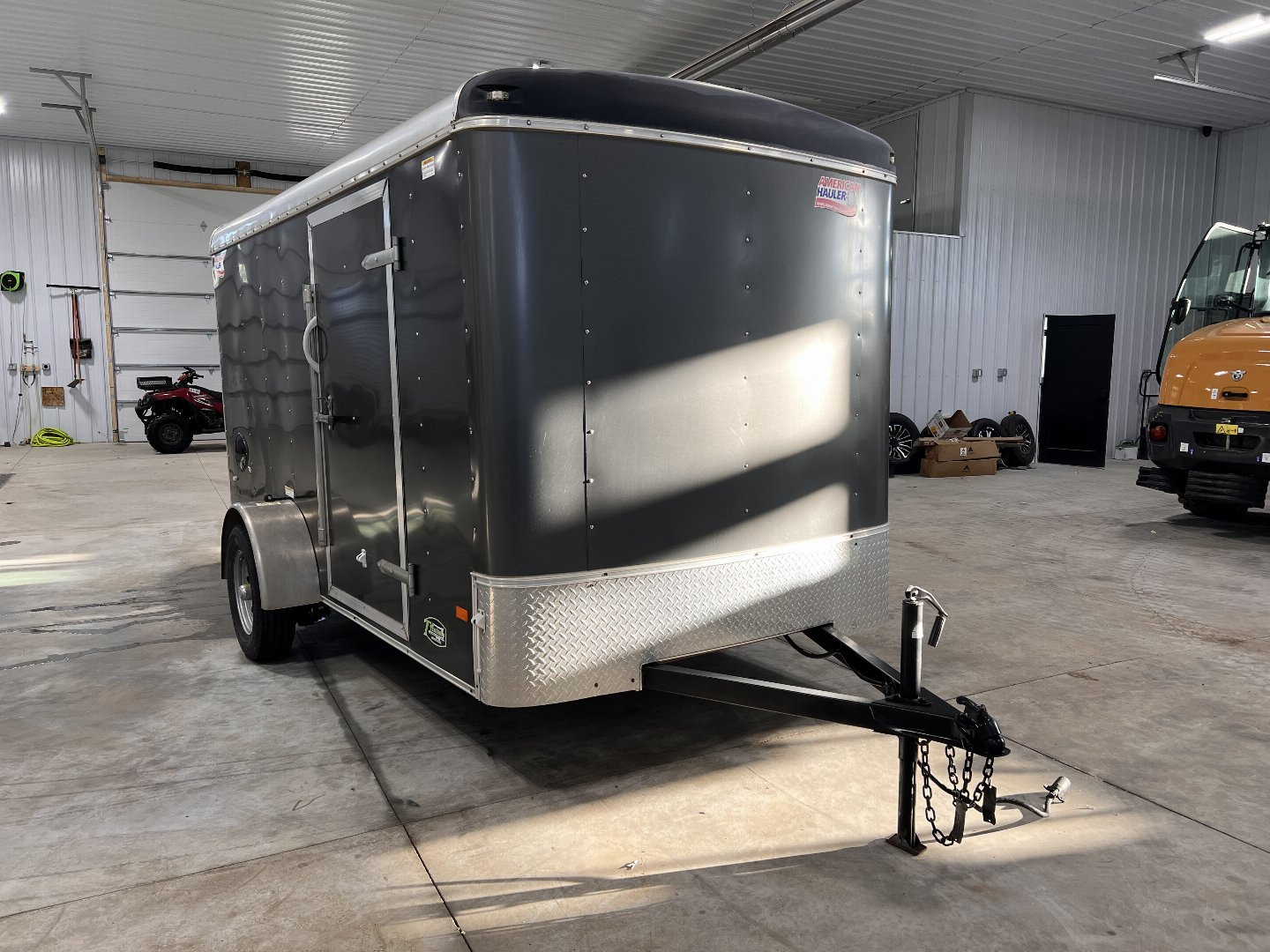 Used 2018 American Hauler Haulmark 610 charcoal Cargo / Enclosed Trailer