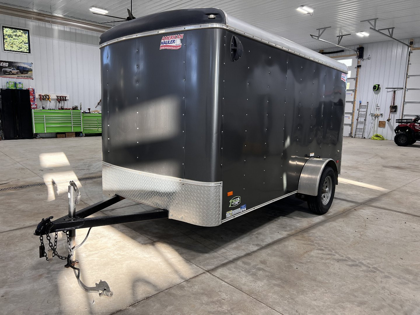 Used 2018 American Hauler Haulmark 610 charcoal Cargo / Enclosed Trailer