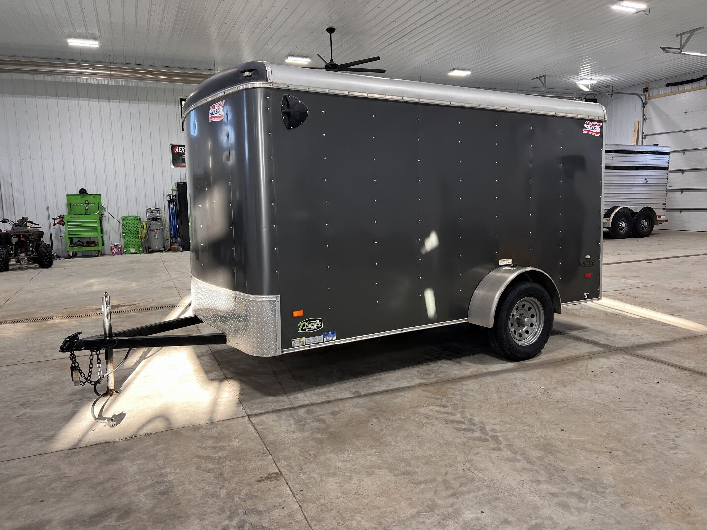 Used 2018 American Hauler Haulmark 610 charcoal Cargo / Enclosed Trailer