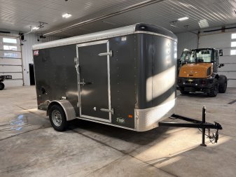Used 2018 American Hauler Haulmark 610 charcoal Cargo / Enclosed Trailer