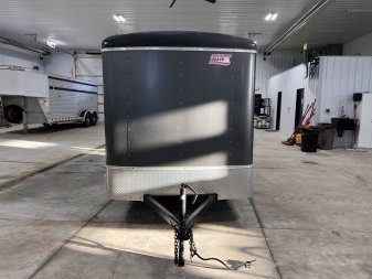 Used 2018 American Hauler Haulmark 610 charcoal Cargo / Enclosed Trailer
