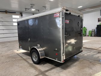 Used 2018 American Hauler Haulmark 610 charcoal Cargo / Enclosed Trailer