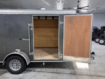 Used 2018 American Hauler Haulmark 610 charcoal Cargo / Enclosed Trailer