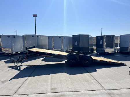 New NEW 2026 H&H Speedloader 20’ POWER TILTbed flatbed Trailer 2-7000 lb axles =14K