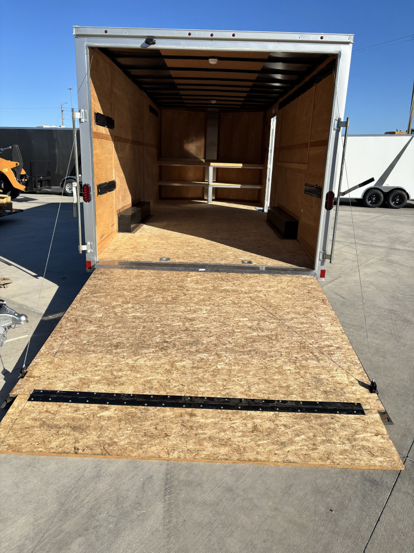 Used 2020 Haulmark 8.5x20 +2’V TALL 7’, Enclosed Car Hauler Trailer