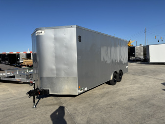 Used 2020 Haulmark 8.5x20 +2’V TALL 7’, Enclosed Car Hauler Trailer