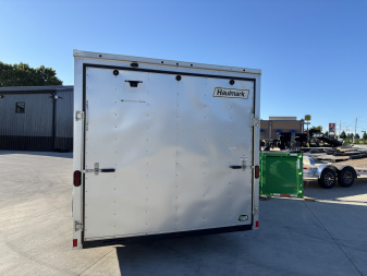 Used 2020 Haulmark 8.5x20 +2’V TALL 7’, Enclosed Car Hauler Trailer