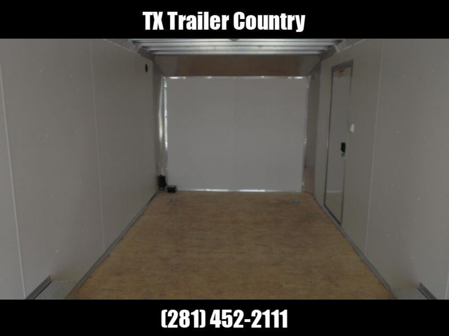 New SPECIAL - 2024 Alcom EZ Hauler 8.5x24 Enclosed Car Hauler / Cargo Trailer / Enclosed Trailer / ALL Aluminum Frame and Body / 5200# Axles / 6'10" Interior / .030 White Fully Screwless Exterior