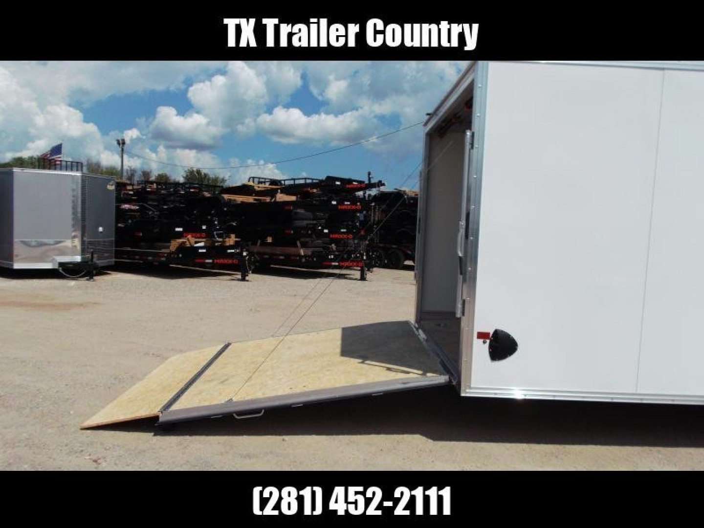 New SPECIAL - 2024 Alcom EZ Hauler 8.5x24 Enclosed Car Hauler / Cargo Trailer / Enclosed Trailer / ALL Aluminum Frame and Body / 5200# Axles / 6'10" Interior / .030 White Fully Screwless Exterior