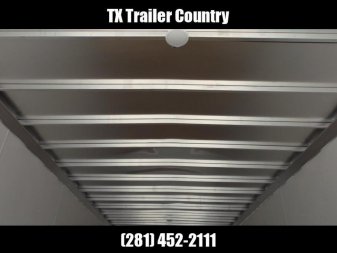 New SPECIAL - 2024 Alcom EZ Hauler 8.5x24 Enclosed Car Hauler / Cargo Trailer / Enclosed Trailer / ALL Aluminum Frame and Body / 5200# Axles / 6'10" Interior / .030 White Fully Screwless Exterior