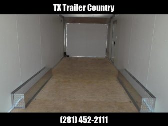 New SPECIAL - 2024 Alcom EZ Hauler 8.5x24 Enclosed Car Hauler / Cargo Trailer / Enclosed Trailer / ALL Aluminum Frame and Body / 5200# Axles / 6'10" Interior / .030 White Fully Screwless Exterior