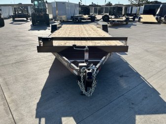 New 2026 Southland 22’ Flatbed 2-7000lb axles =14K Dovetail Trailer Slide In Ramps