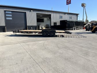 New 2026 Southland 22’ Flatbed 2-7000lb axles =14K Dovetail Trailer Slide In Ramps