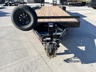 New 2025 Southland 24’ Flatbed 3-7000lb axles =21K Dovetail Trailer Fold Up Ramps
