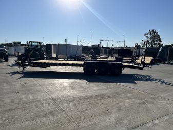 New 2025 Southland 24’ Flatbed 3-7000lb axles =21K Dovetail Trailer Fold Up Ramps