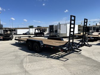 New 2025 Southland 22’ Flatbed 2-7000lb axles =14K Dovetail Trailer Fold Up Ramps