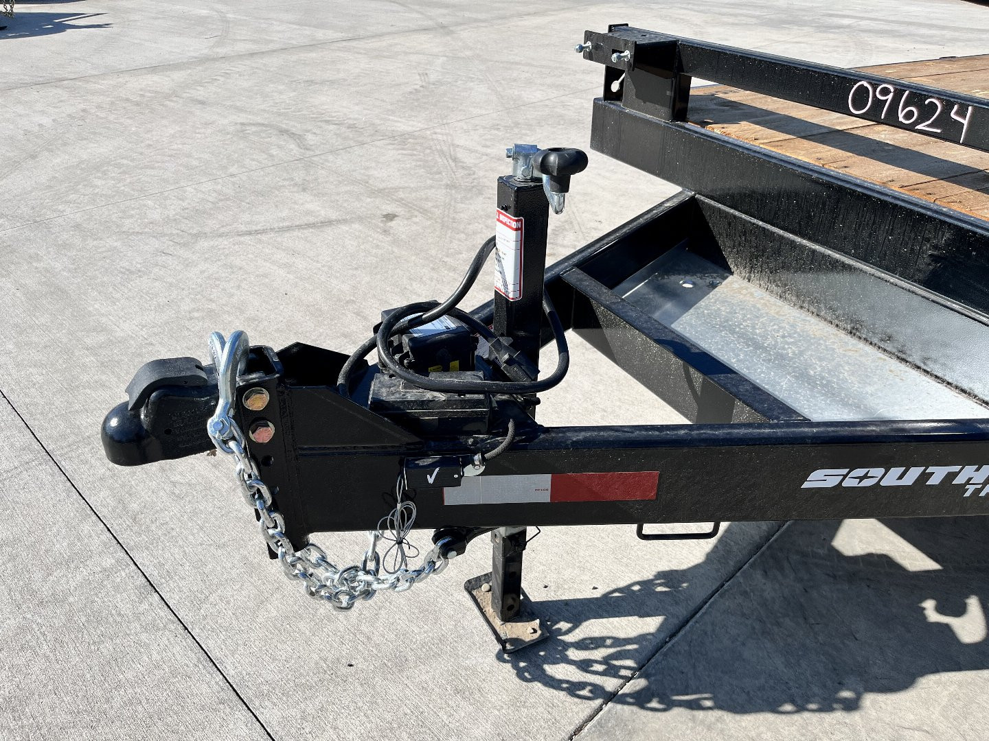 New 2025 Southland 20’ Flatbed 2-7000lb axles = 14K Dovetail Trailer Aluminum Slide In Ramps