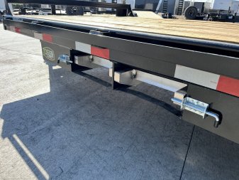 New 2025 Southland 20’ Flatbed 2-7000lb axles = 14K Dovetail Trailer Aluminum Slide In Ramps
