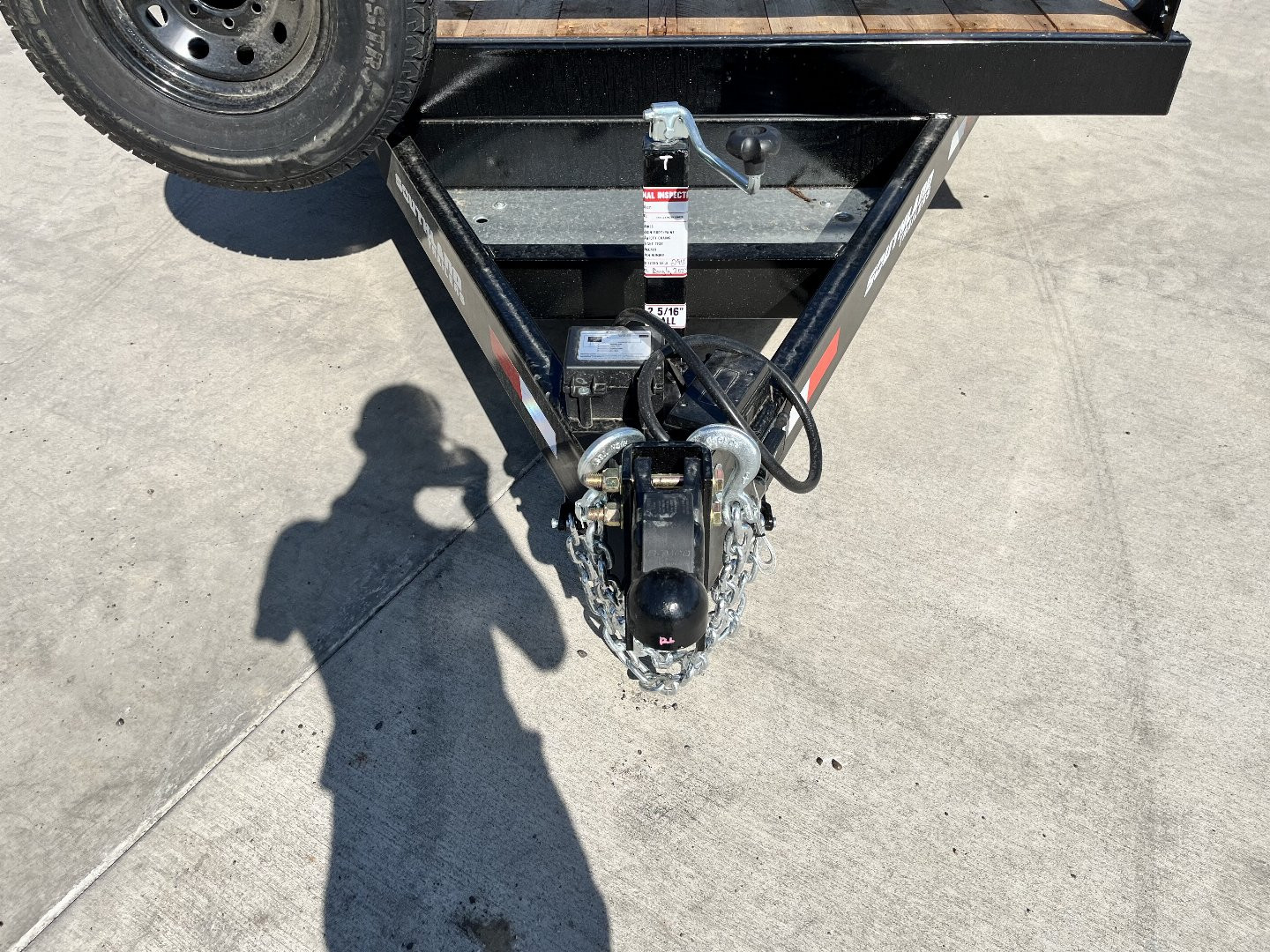 New 2025 Southland 20’ Flatbed 2-7000lb axles =14K Dovetail Trailer Fold Up Ramps