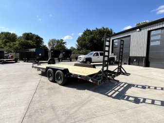 New 2025 Southland 20’ Flatbed 2-7000lb axles =14K Dovetail Trailer Fold Up Ramps