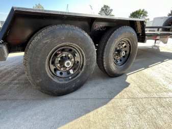 New 2025 Southland 20’ Flatbed 2-7000lb axles =14K Dovetail Trailer Fold Up Ramps