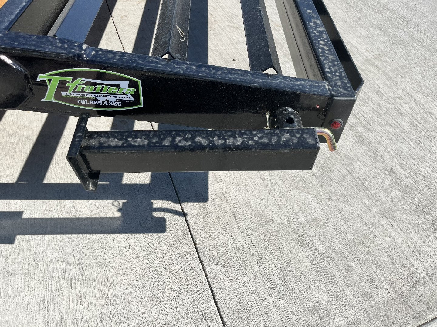 New 2025 Southland 20’=18’flat + 2’ dovetail Flatbed 2-3500lb axles = 7K Trailer with side Slide In Ramps