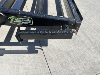 New 2025 Southland 20’=18’flat + 2’ dovetail Flatbed 2-3500lb axles = 7K Trailer with side Slide In Ramps