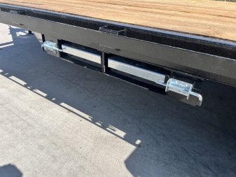 New 2025 Southland 20’=18’flat + 2’ dovetail Flatbed 2-3500lb axles = 7K Trailer with side Slide In Ramps