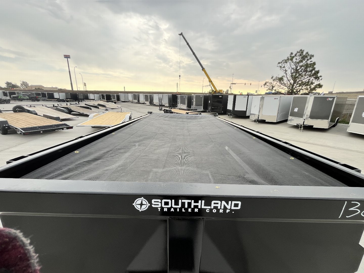 New RARE HUGE DISCOUNT NEW 2026 Southland 14ft Low Profile HIGH SIDE Dump Trailer 2-7000 lb axles = 14K with Ramps and TARP