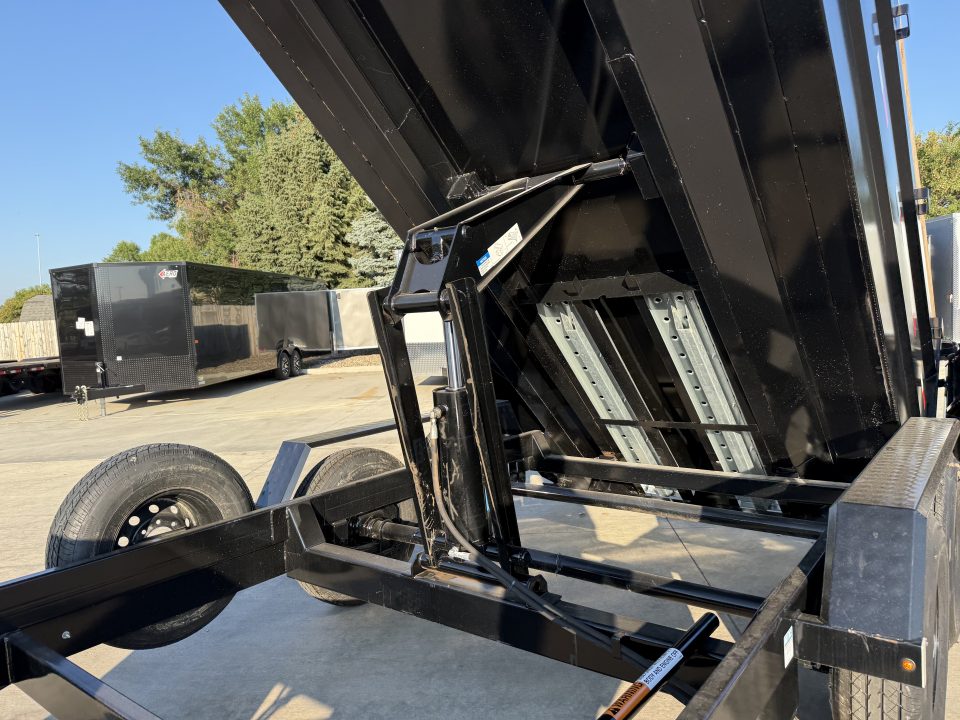 New NEW 2026 Southland 14ft Low Profile HIGH SIDE Dump Trailer 2-7000 lb axles = 14K with Ramps and TARP