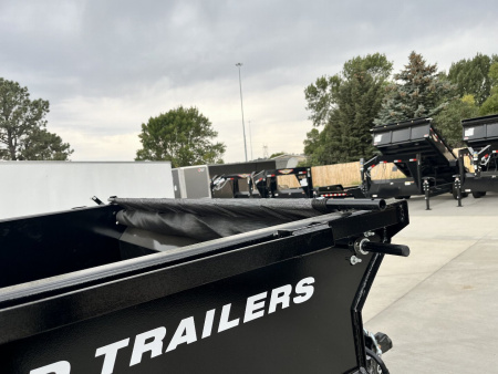 New RARE HUGE DISCOUNT NEW 2026 Southland 14ft Low Profile HIGH SIDE Dump Trailer 2-7000 lb axles = 14K with Ramps and TARP