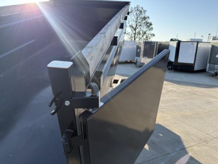 New NEW 2026 Southland 14ft Low Profile HIGH SIDE Dump Trailer 2-7000 lb axles = 14K with Ramps and TARP