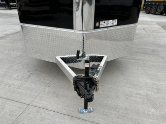 New 2025  Bighorn R&M 7x12+2’V Rear Ramp Enclosed Cargo Trailer TTrailersND.com