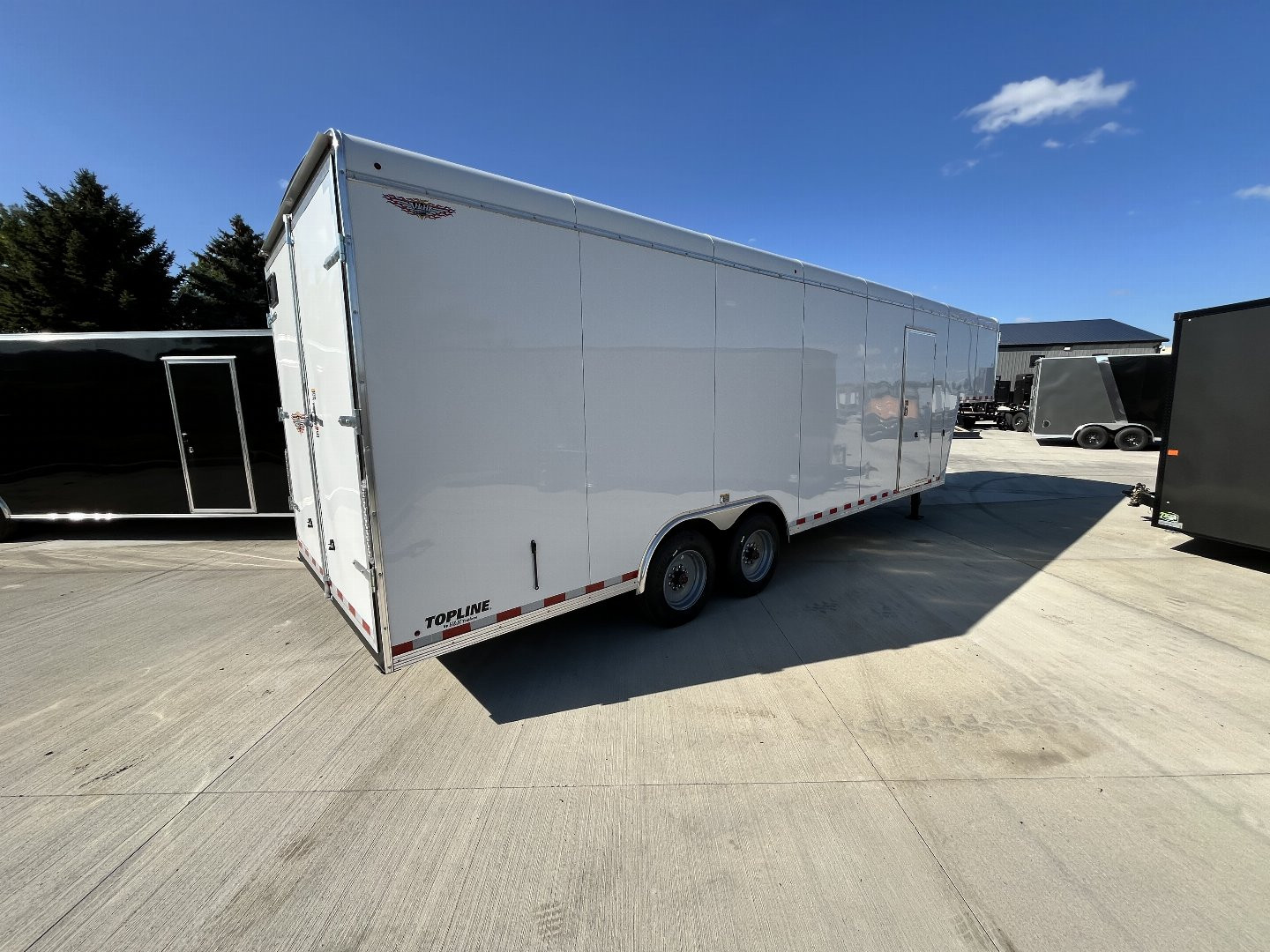 New 2025 H&H Trailers H10124CRCHGN-160 Cargo / Enclosed Trailer
