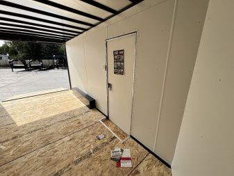 New 2026 AERO 8.5x16 +2’V 7’ TALL, WHITE Interior, 10K QUALITY Enclosed Rear Ramp Car Hauler Cargo Trailer