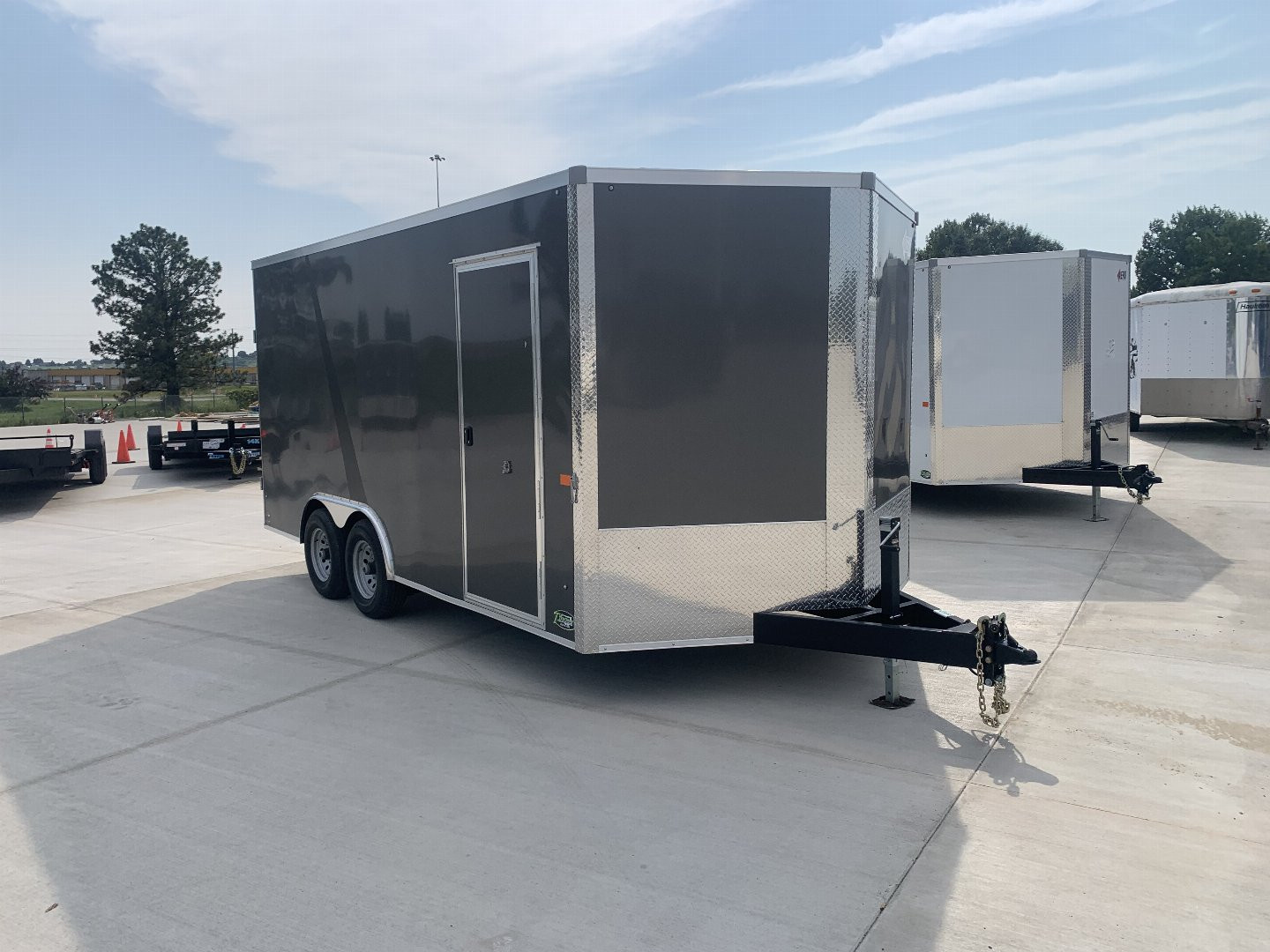 New 2026 AERO 8.5x16 +2’V TALL 7’ 10K QUALITY Enclosed Rear Ramp Car Hauler Cargo Trailer