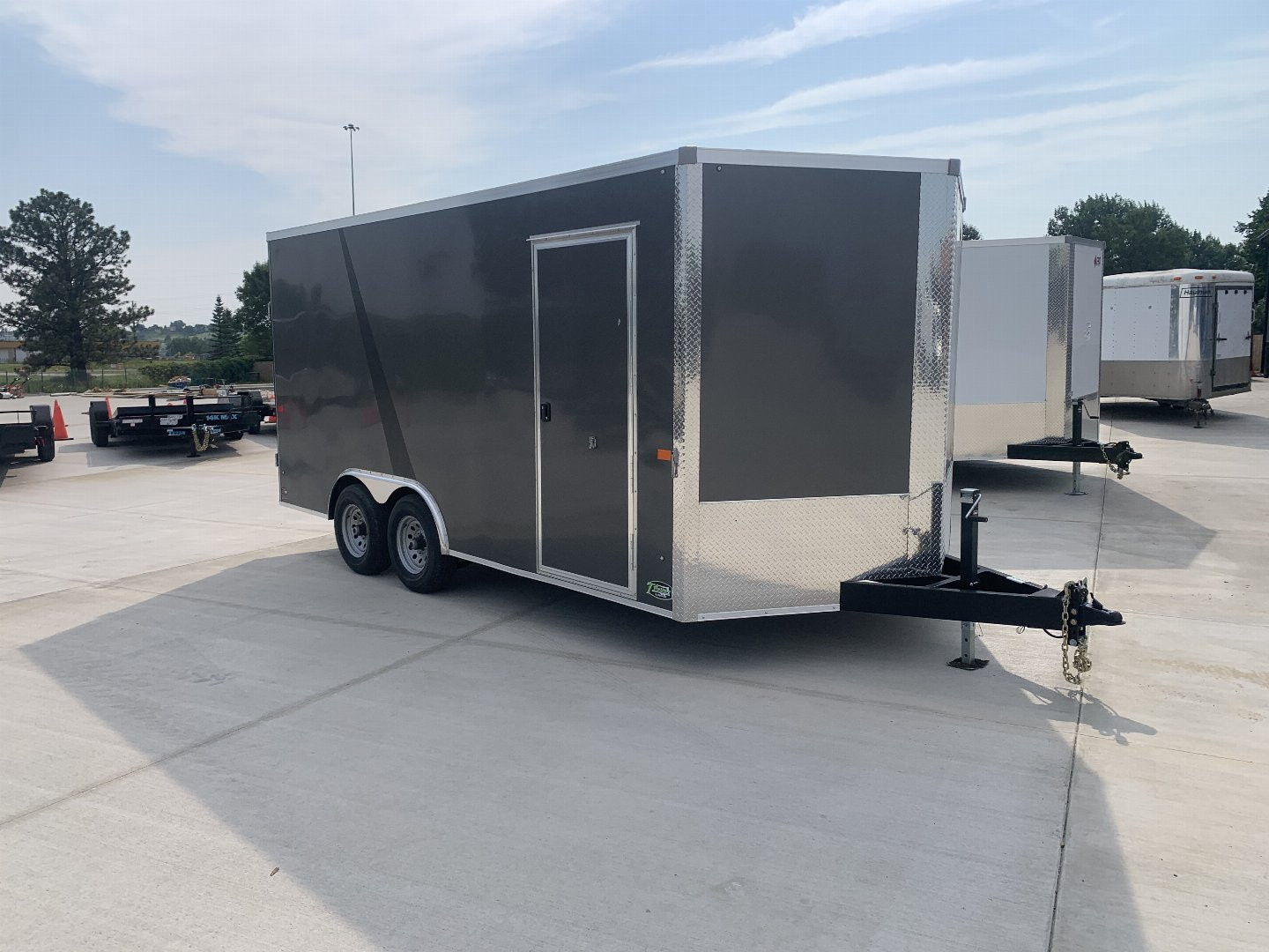 New 2026 AERO 8.5x16 +2’V TALL 7’ 10K QUALITY Enclosed Rear Ramp Car Hauler Cargo Trailer