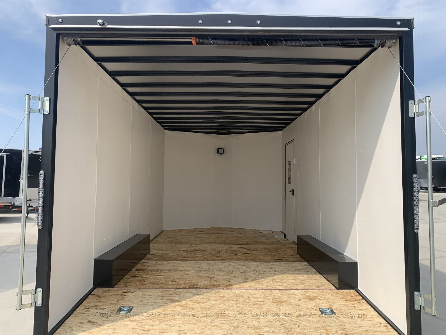 New 2026 AERO 8.5x16 +2’V TALL 7’ 10K QUALITY Enclosed Rear Ramp Car Hauler Cargo Trailer