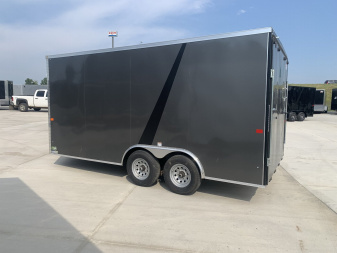New 2026 AERO 8.5x16 +2’V TALL 7’ 10K QUALITY Enclosed Rear Ramp Car Hauler Cargo Trailer